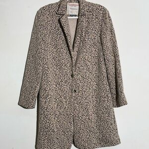 Cartonnier Leopard Print Trench Coat